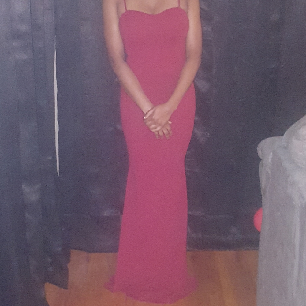 Burgundy Formal Dress